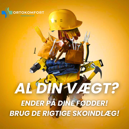 ORTOSÅL™ Indlægssåler med 4D støddæmpning